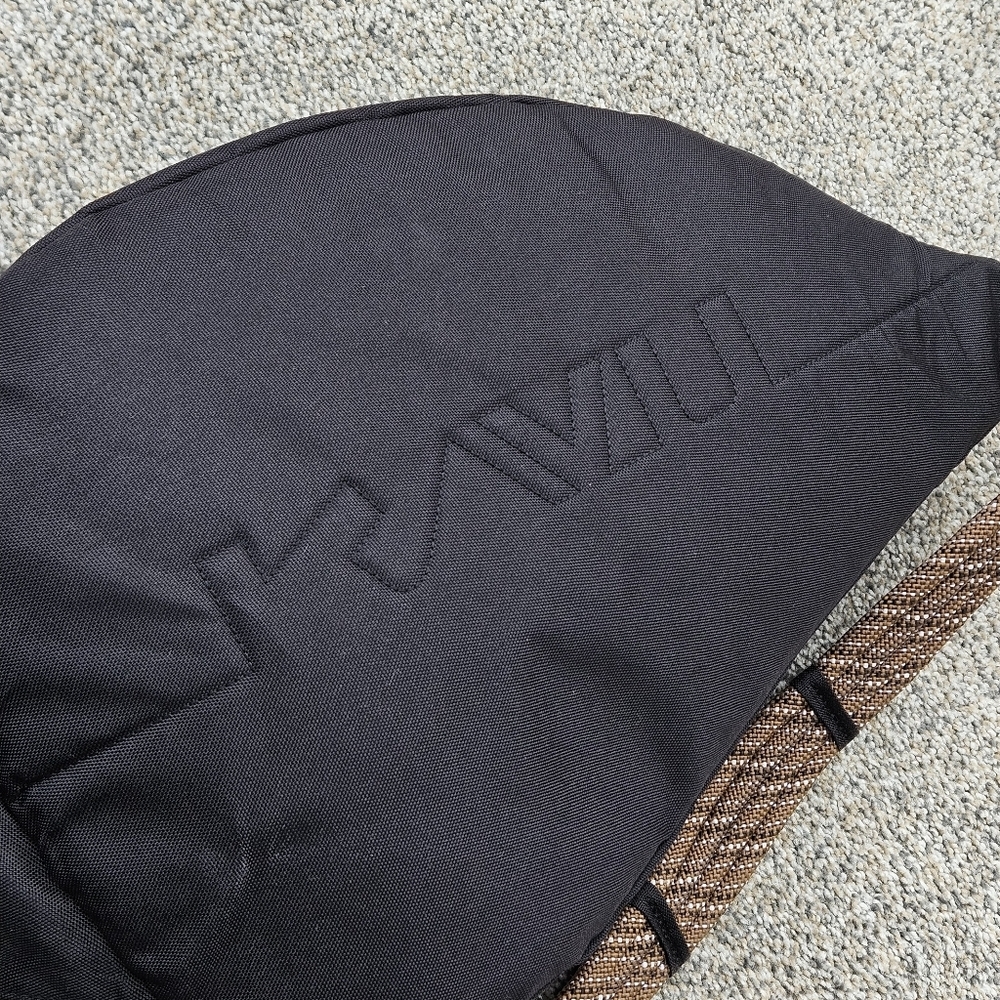 Kavu Rope Sling Bag Hiking One Shoulder Backpack Black Brown Travel Outdoor Bag - Picture 7 of 15